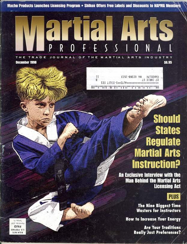 12/98 Martial Arts Professional
